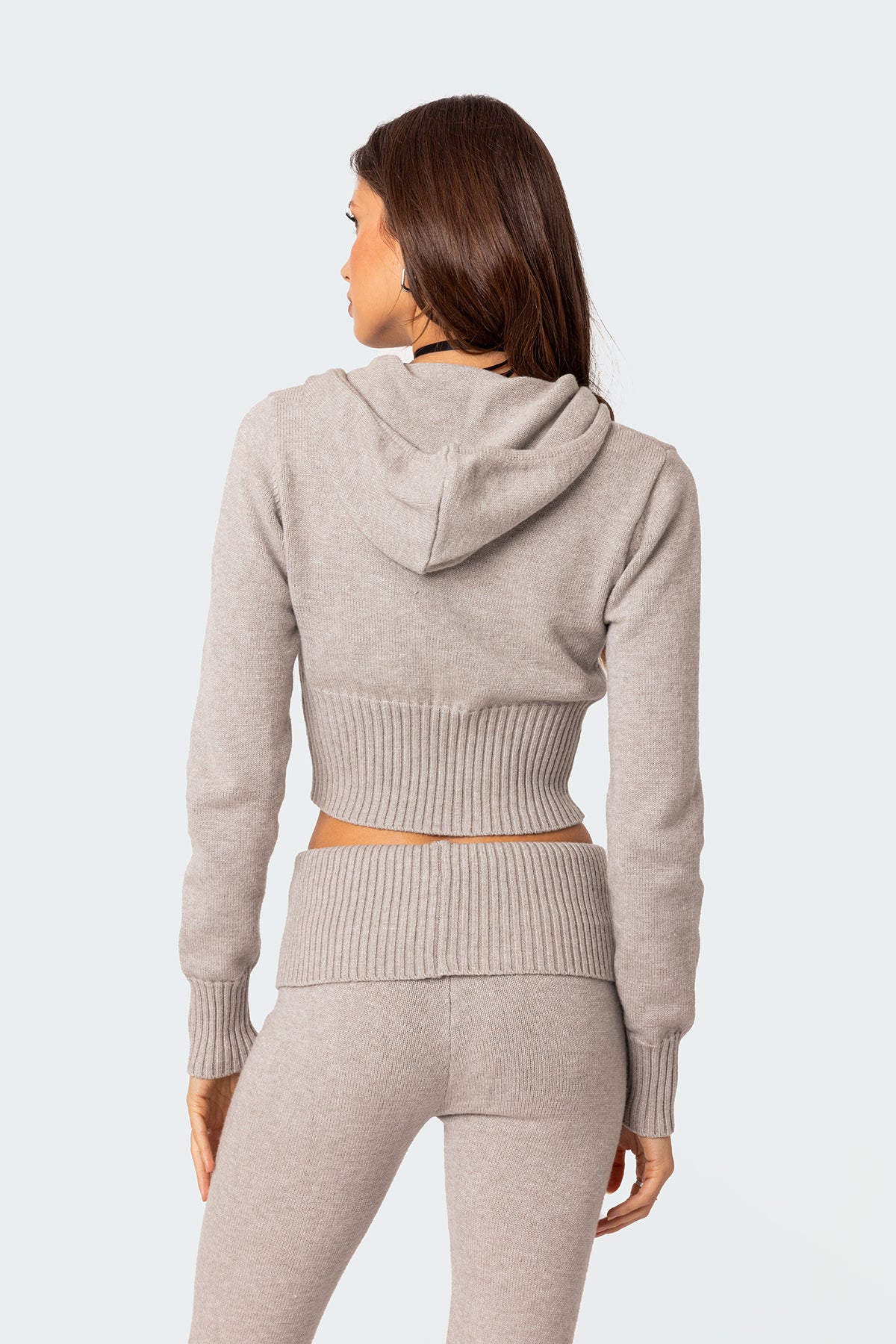 Desiree Knitted Hooded Cardigan - Image 4