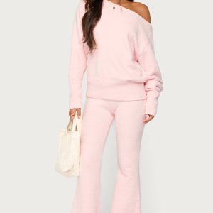 Plush Flared Pants