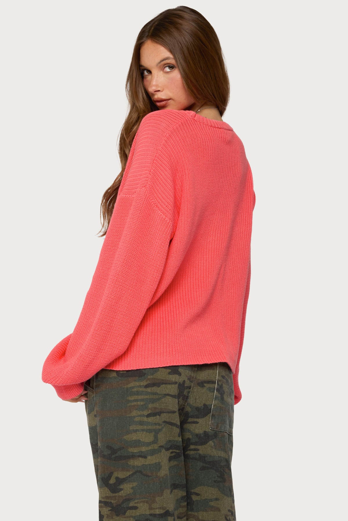 Marleen Oversized Knit Sweater - Image 5