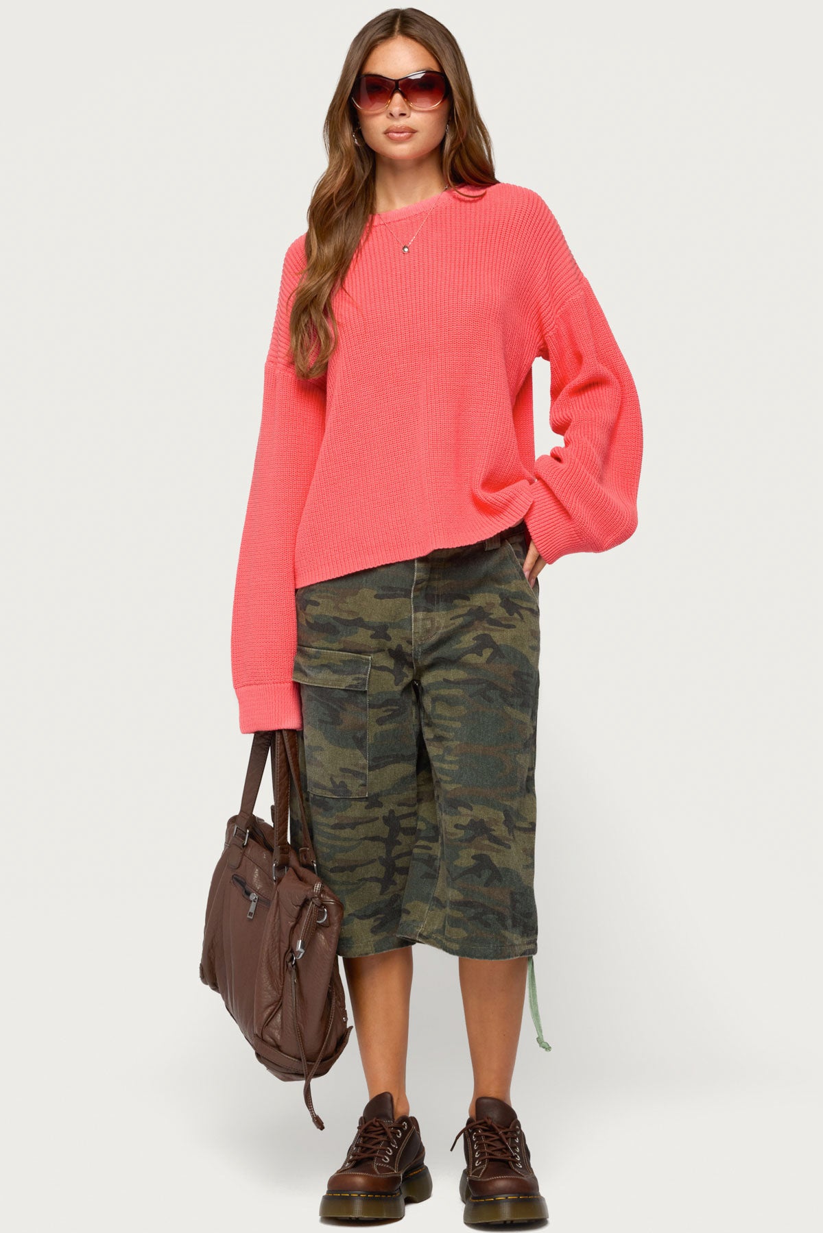 Marleen Oversized Knit Sweater - Image 2