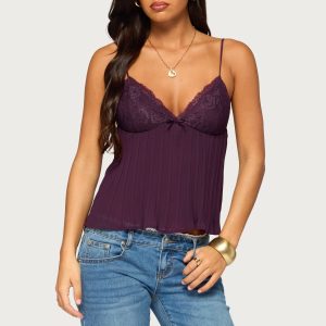 Rhian Lacey Pleated Babydoll Top