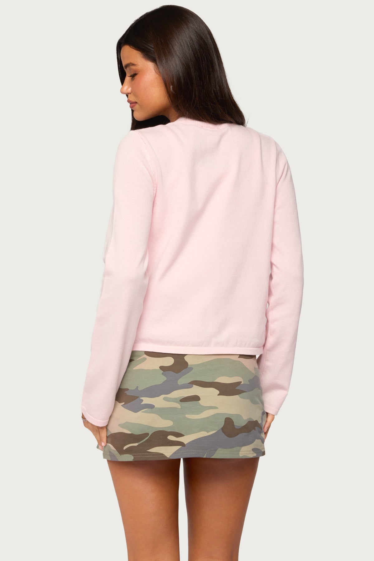 Jenie Split Front Knit Cardigan - Image 5
