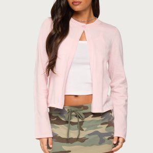 Jenie Split Front Knit Cardigan