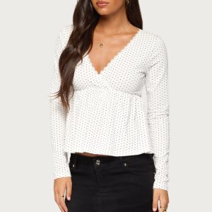 Kenzie Long Sleeve Babydoll Top