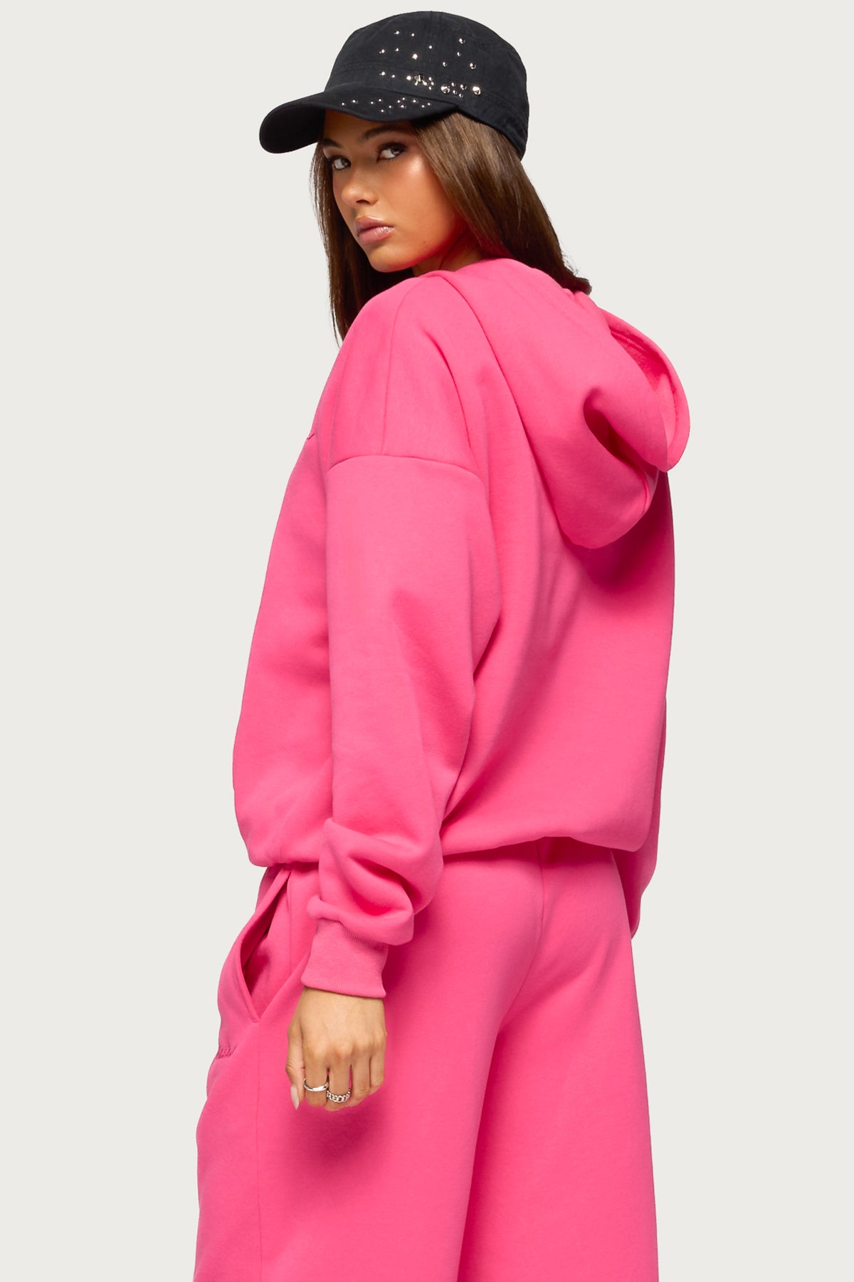 Basic Girl Oversized Edikted Hoodie - Image 6