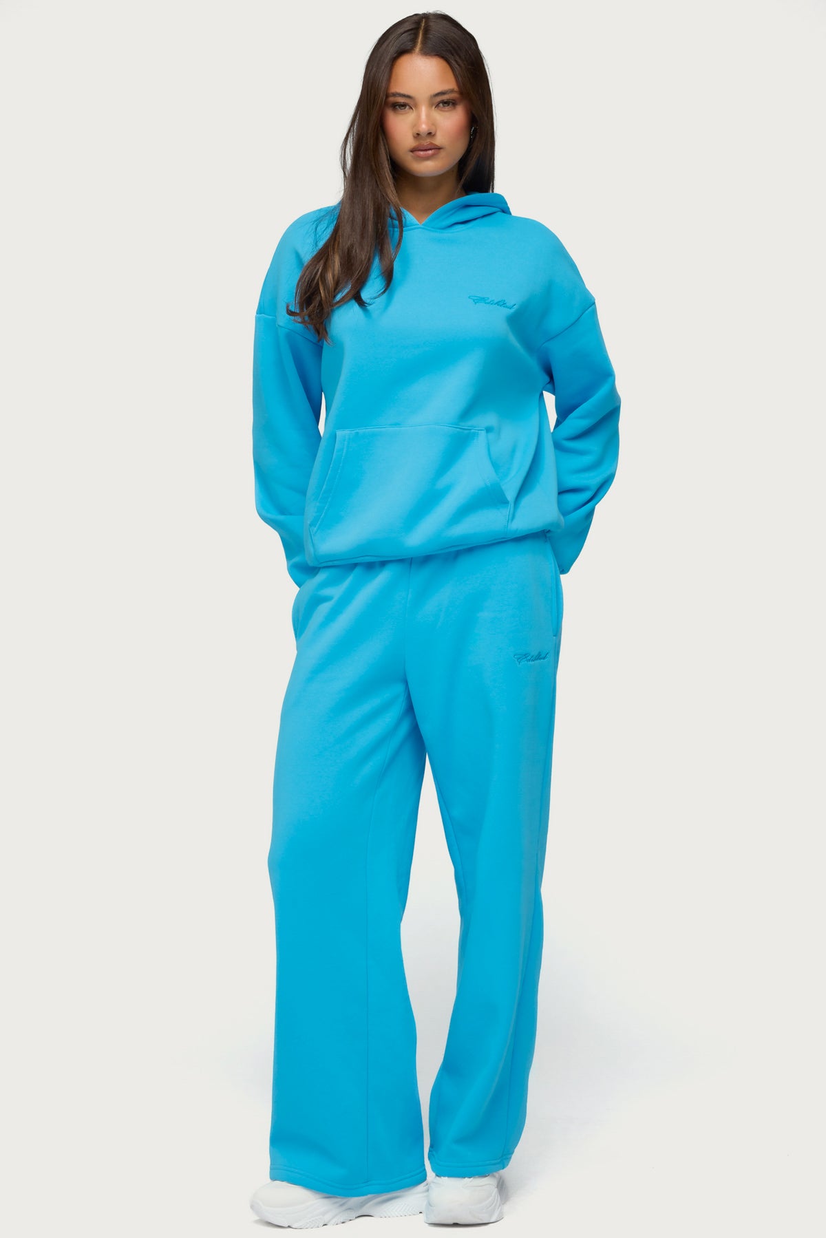 Basic Girl Wide Leg Edikted Sweatpants - Image 6