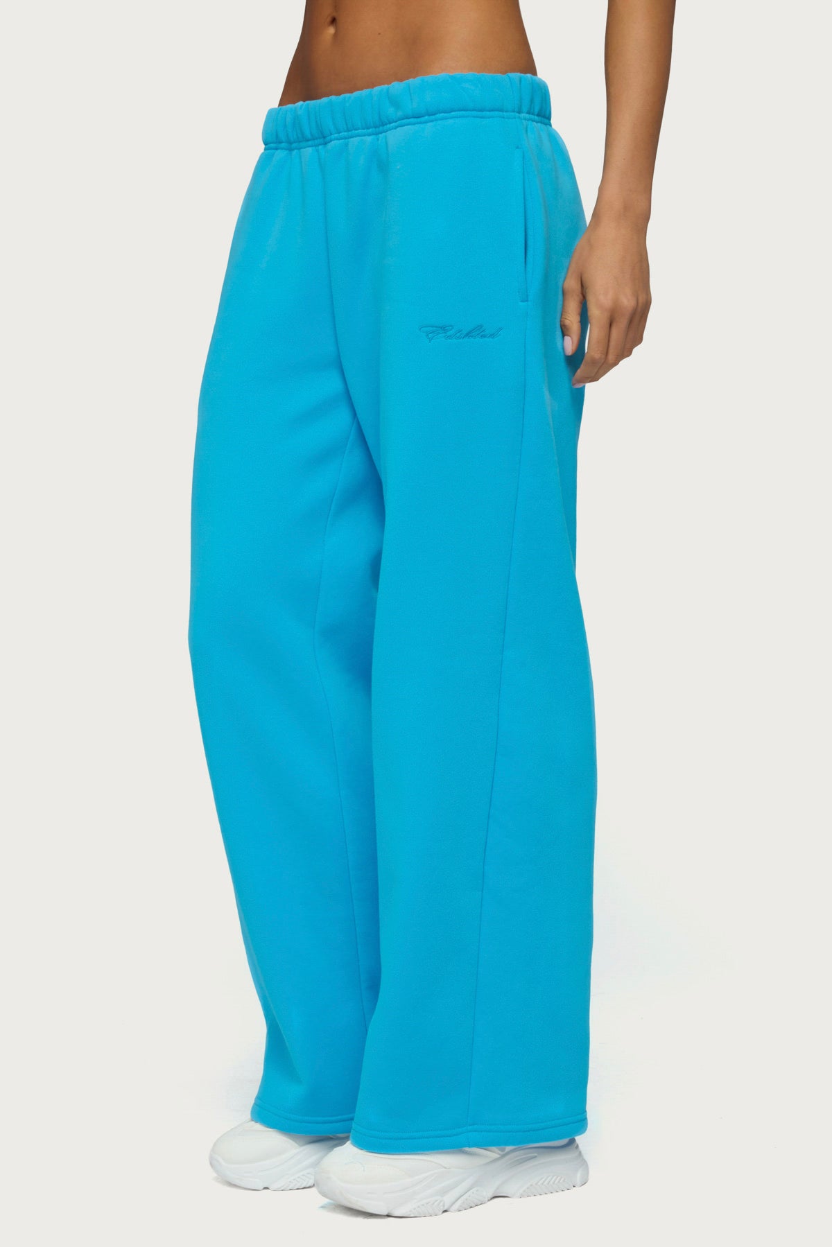 Basic Girl Wide Leg Edikted Sweatpants - Image 2