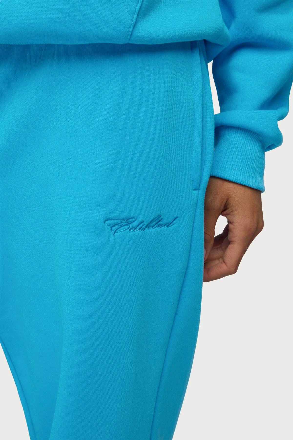 Basic Girl Wide Leg Edikted Sweatpants - Image 3