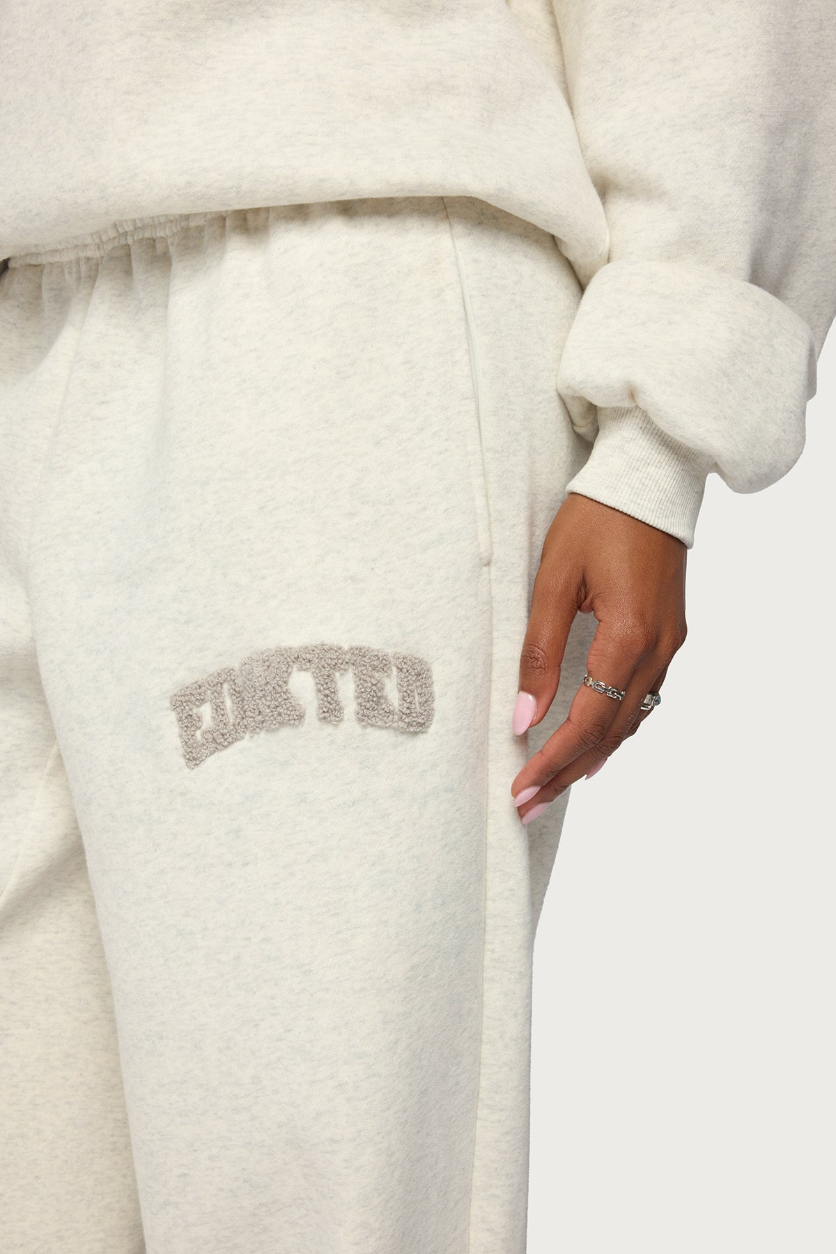 Edikted To You Wide Leg Sweatpants - Image 2