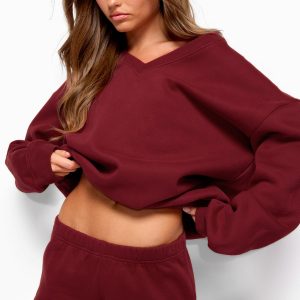 Bronte V Neck Sweatshirt