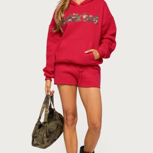Edikted Cutie Sweat Shorts