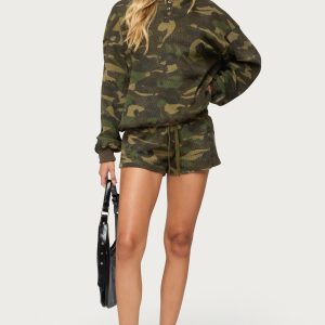 Baila Waffle Shorts