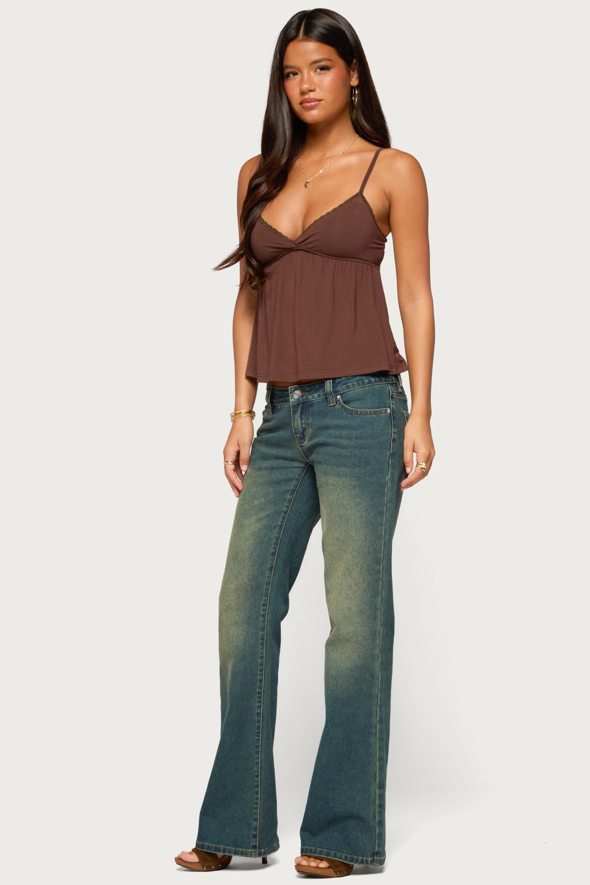 Belen Lacey Babydoll Top - Image 5