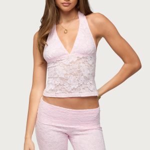 Talisa Lace Halter Top