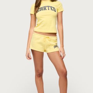 Sporty Babe Edikted Micro Shorts