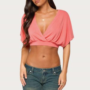 Candela V Neck Crop Top