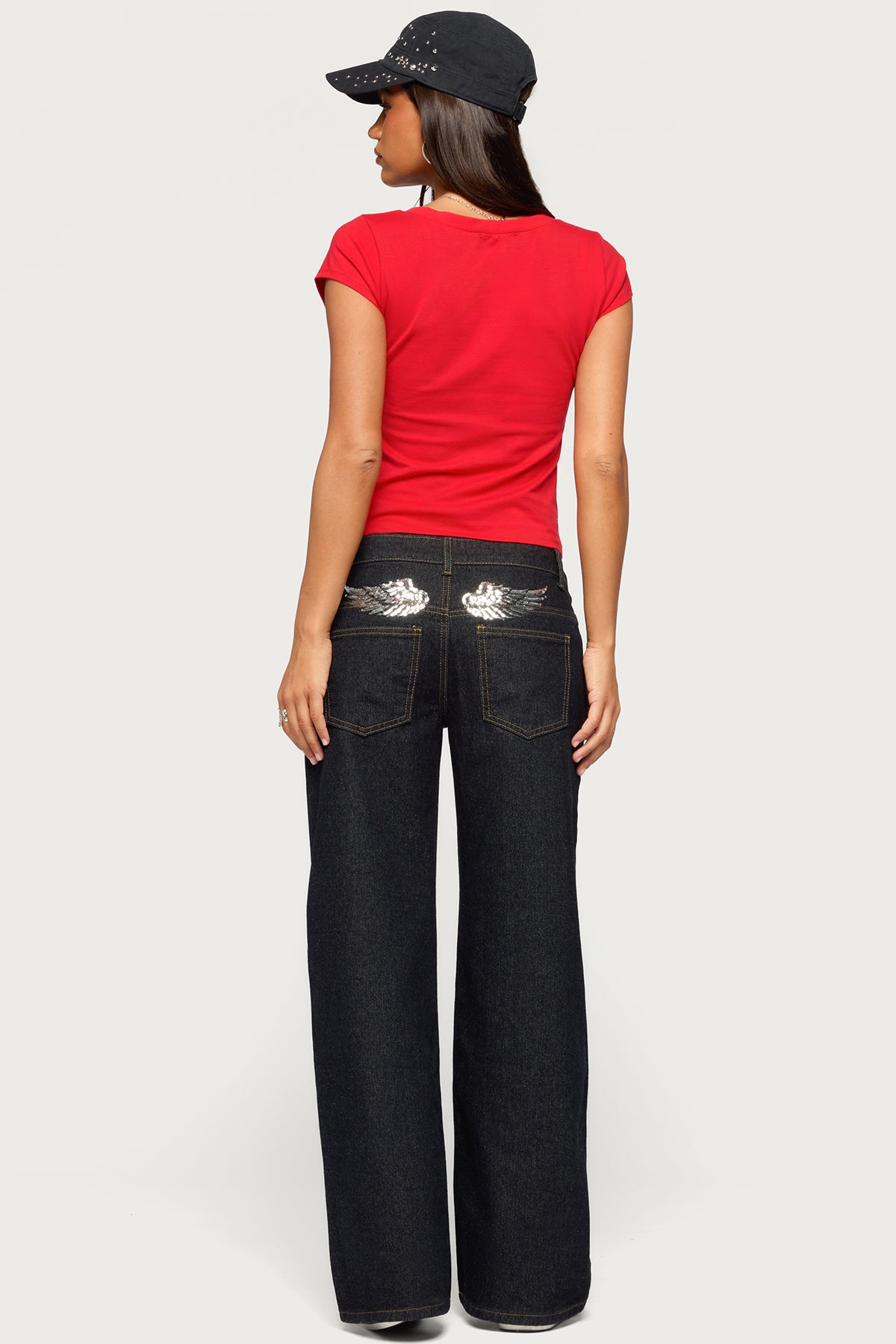 Angel Babe Low Rise Baggy Jeans - Image 2