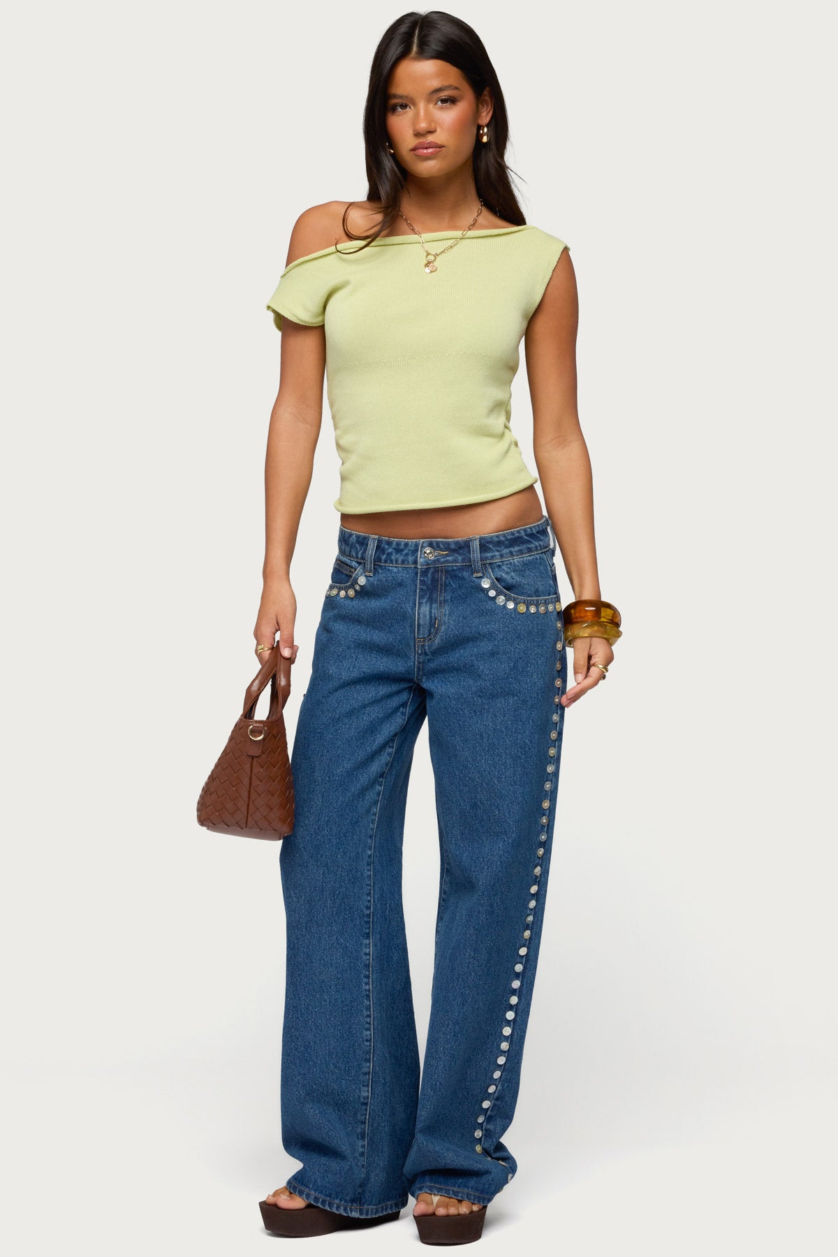 Lauria Off Shoulder Knit Top - Image 2