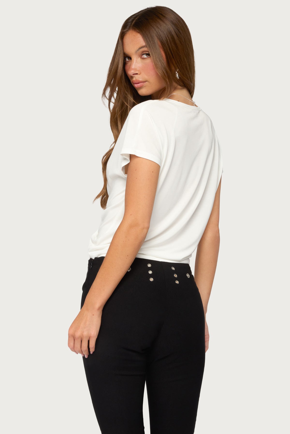 Marisse Tie Front Top - Image 4