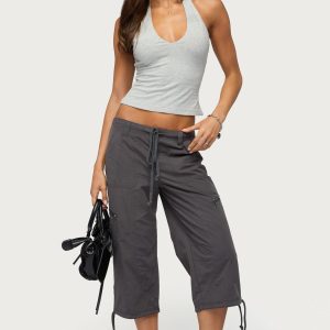 Lilith Cargo Capri Pants