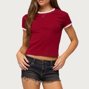Opaline Contrast T Shirt