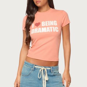 Drama Queen Rhinestone T Shirt
