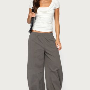 Hayli Cotton Parachute Pants
