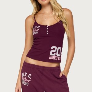 Edikted 2020 Henley Tank Top