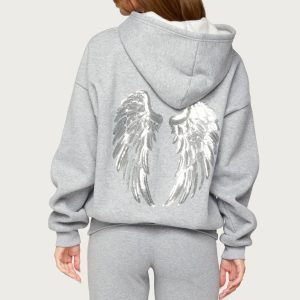 Angel Energy Sequin Hoodie