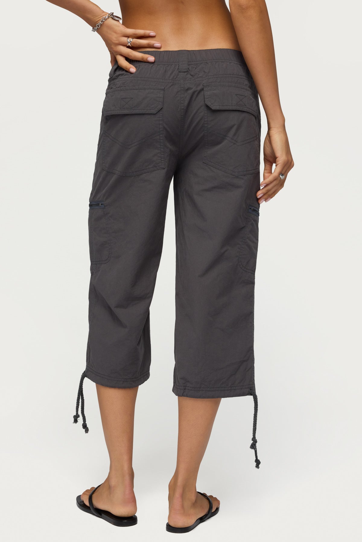 Lilith Cargo Capri Pants - Image 4