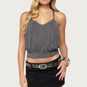 Eline Pleated Tank Top