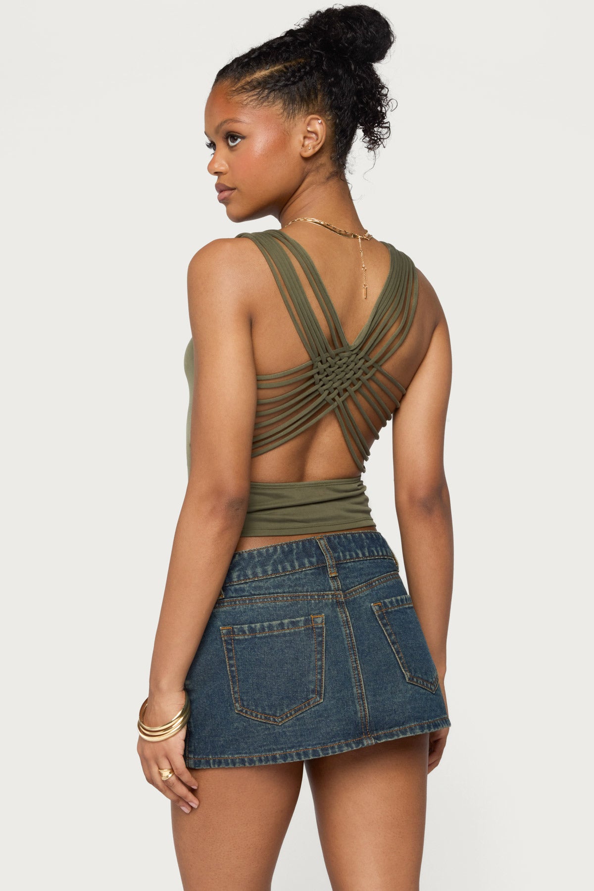 Faire Strappy Tank Top - Image 5