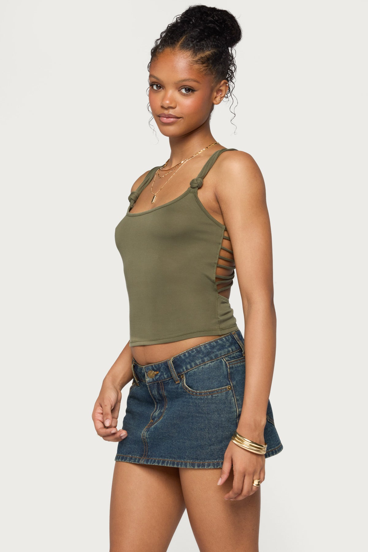 Faire Strappy Tank Top - Image 3