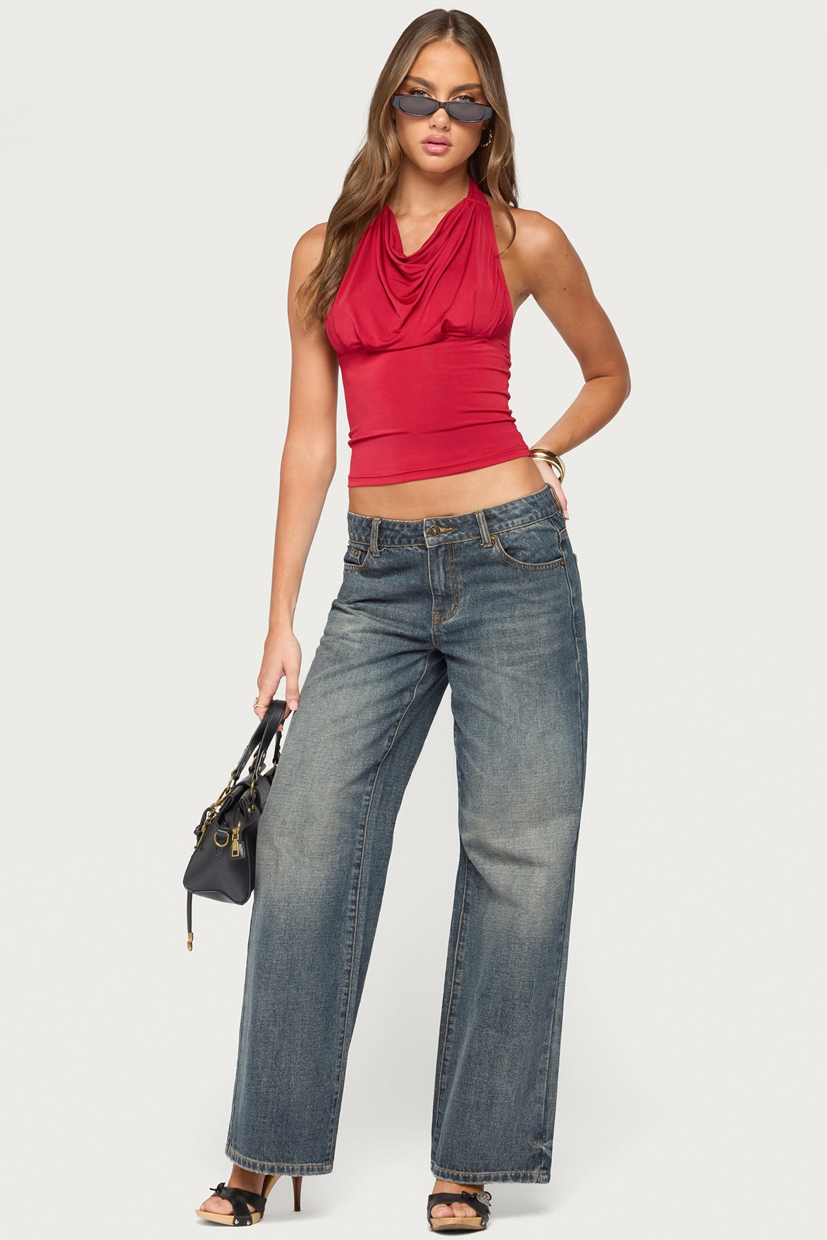 Jarla Backless Halter Top - Image 2