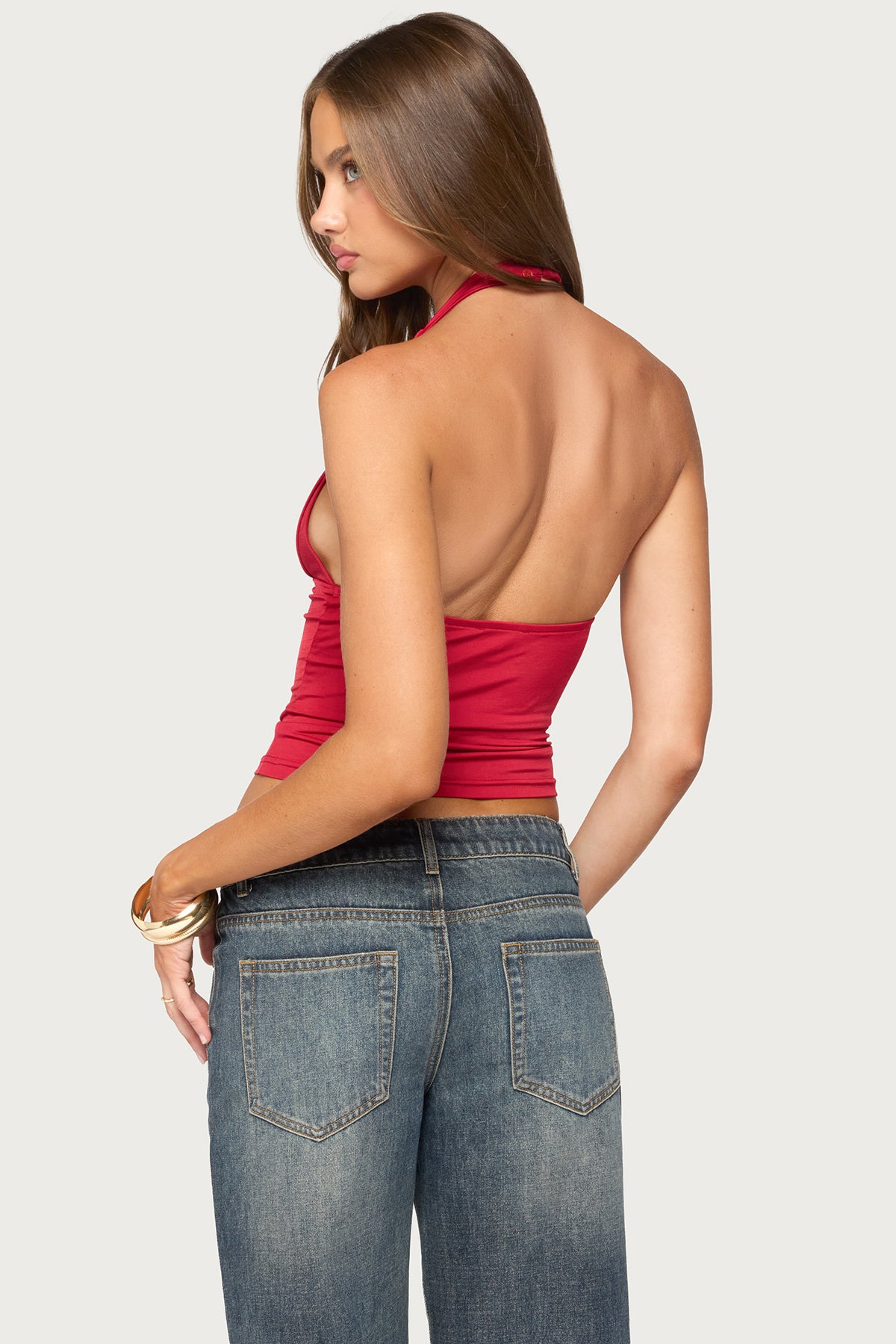 Jarla Backless Halter Top - Image 5