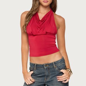 Jarla Backless Halter Top