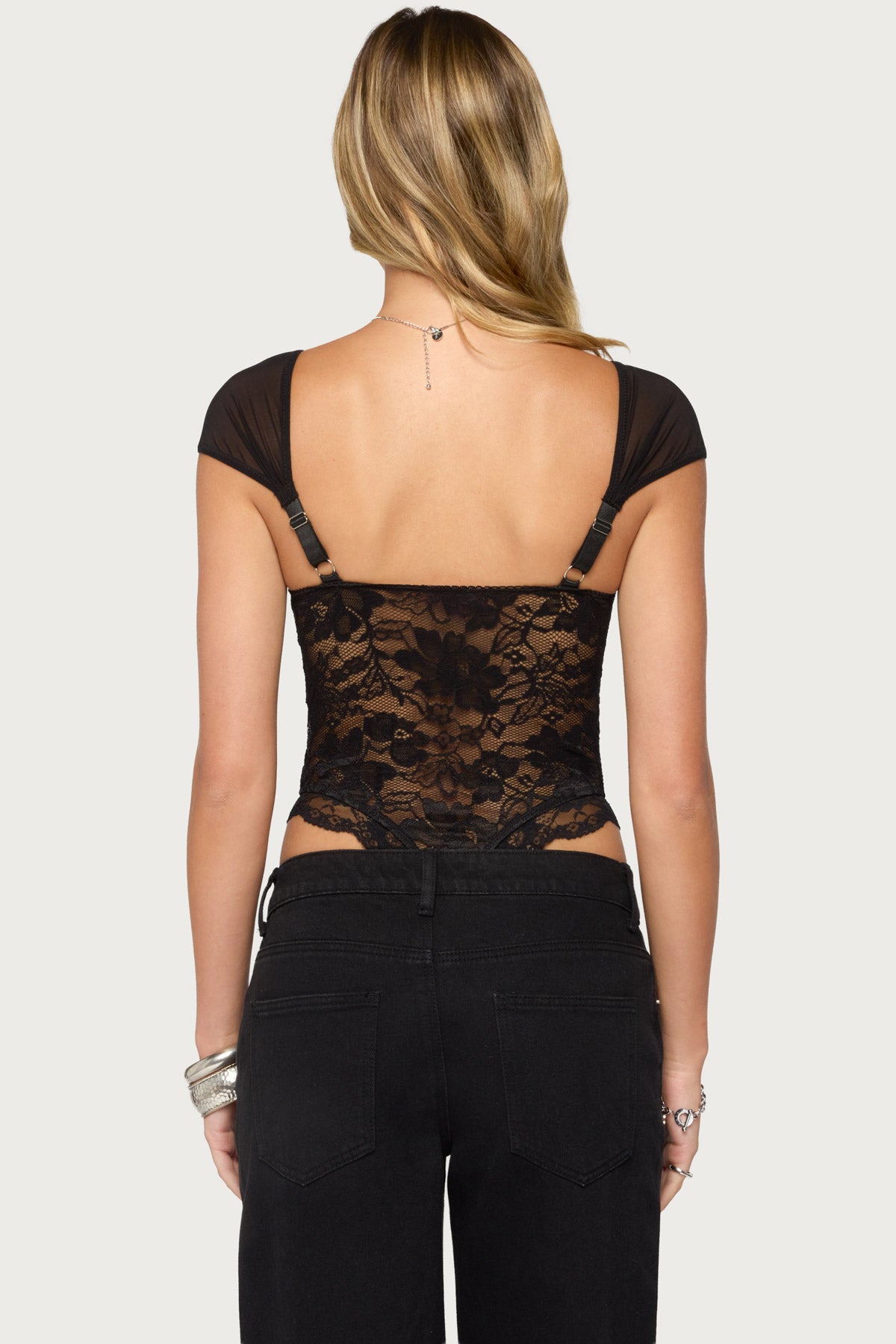 Gasha Lace Cupped Bodysuit - Image 4