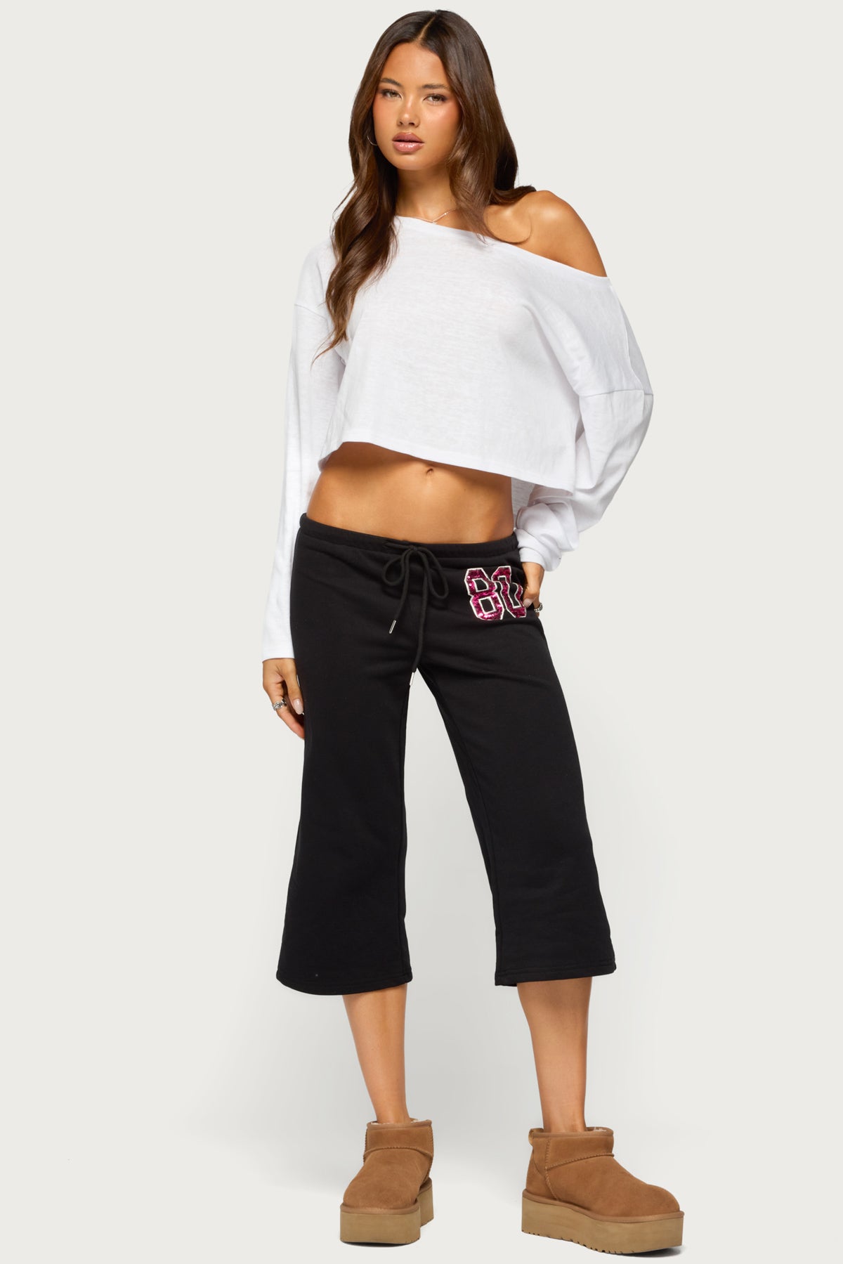 80 Sequin Capri Sweatpants - Image 5