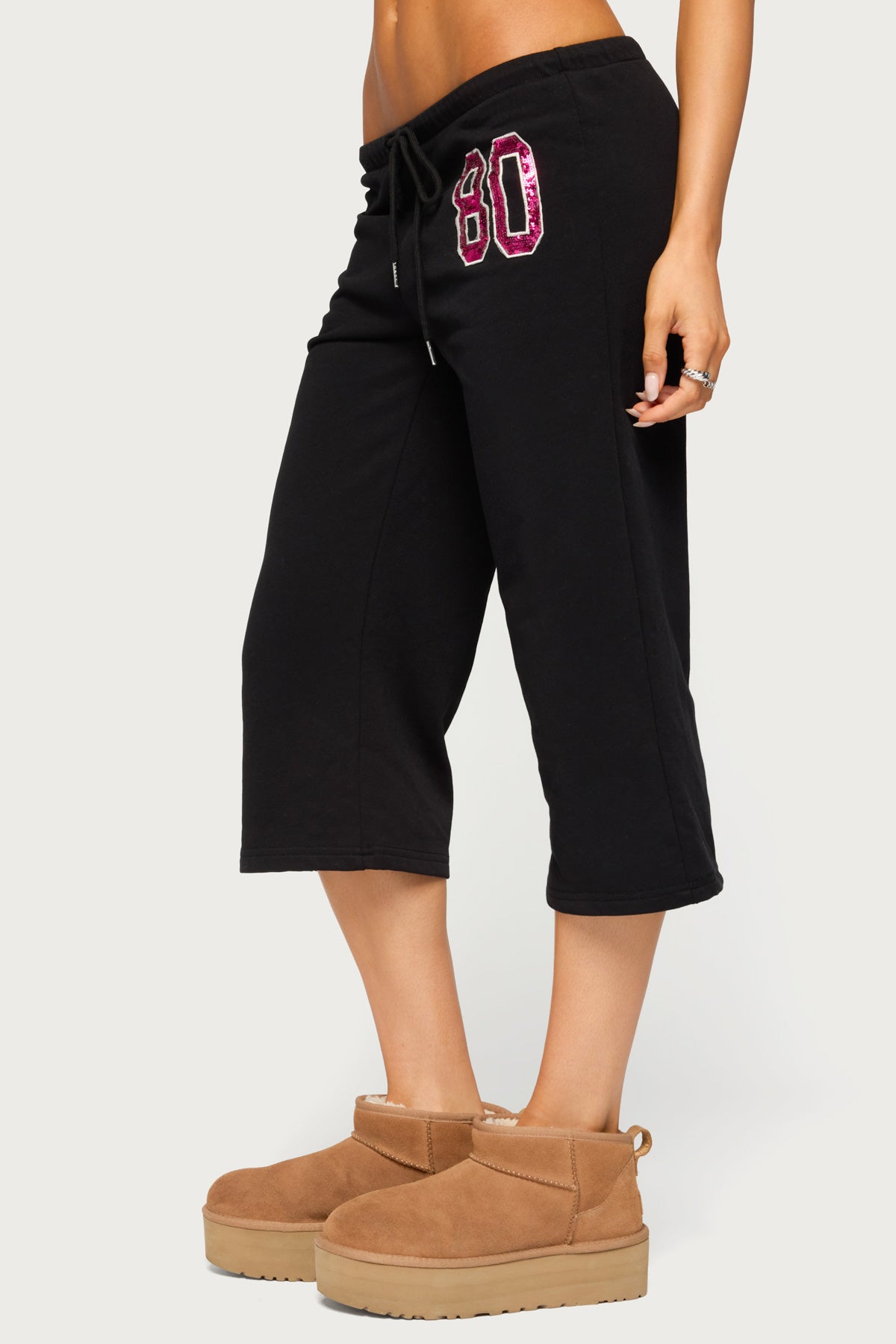 80 Sequin Capri Sweatpants - Image 3