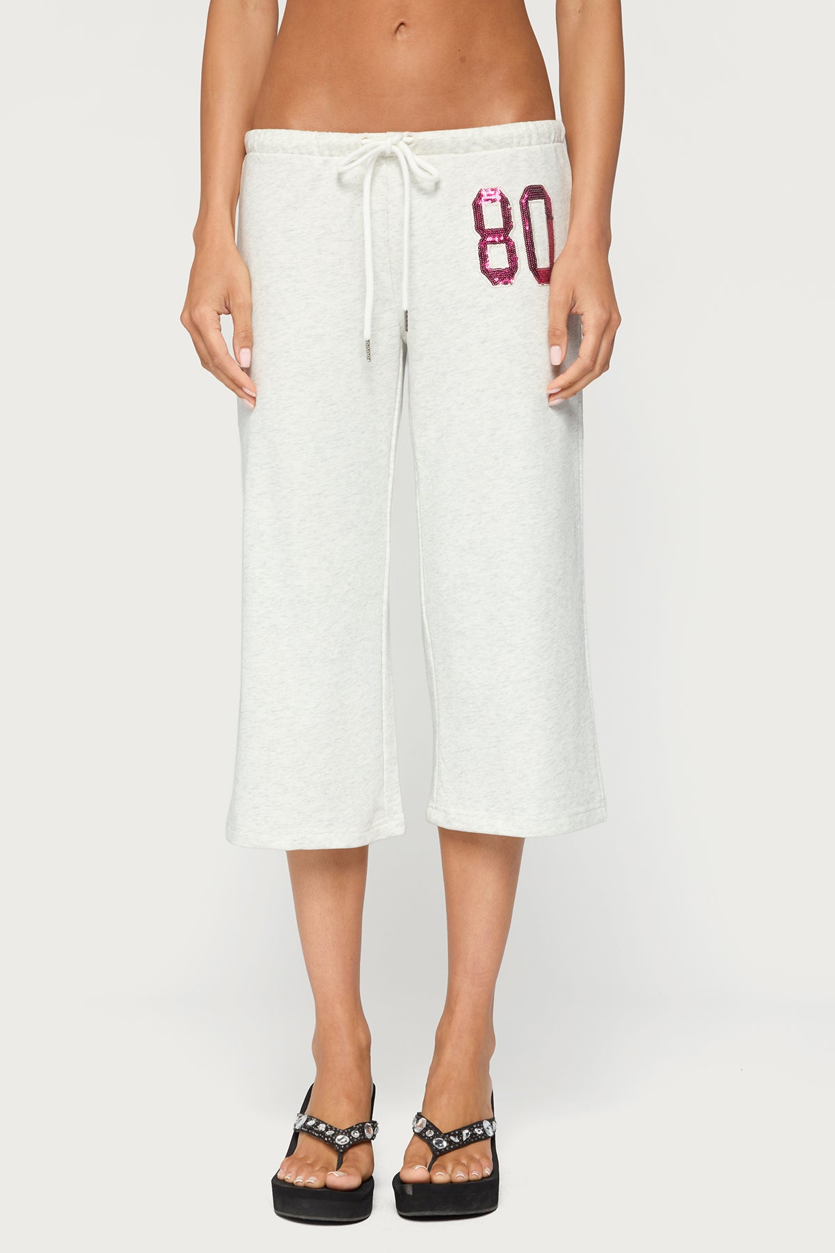 80 Sequin Capri Sweatpants - Image 3