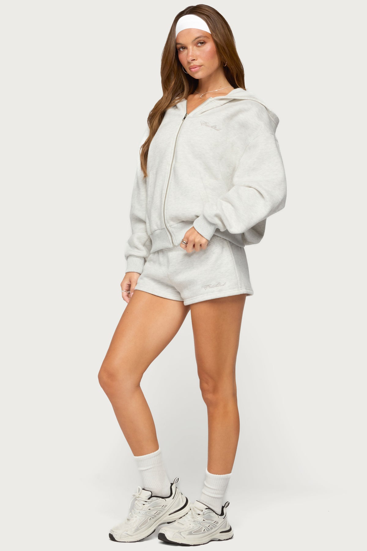 Basic Girl Low Rise Sweat Shorts - Image 6