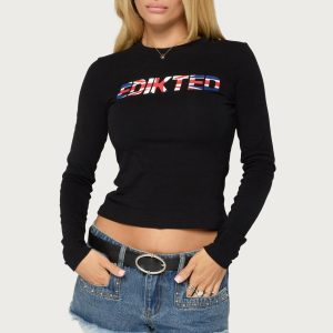 Edikted London Long Sleeve Top