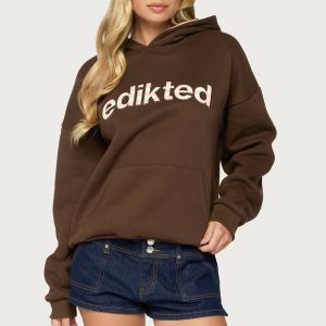 Edikted Stripey Hoodie