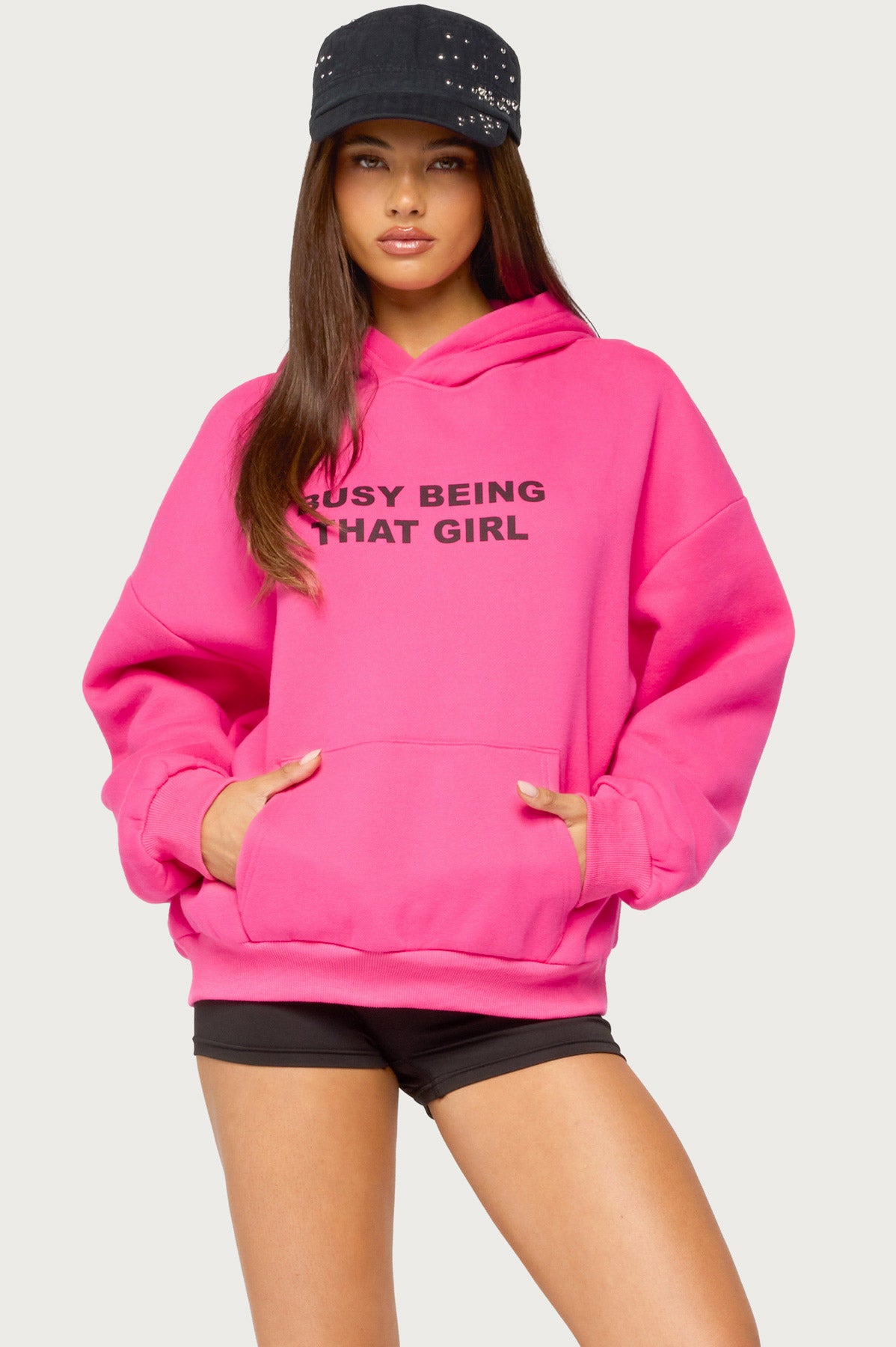 Busy Girl Oversized Hoodie - Image 2