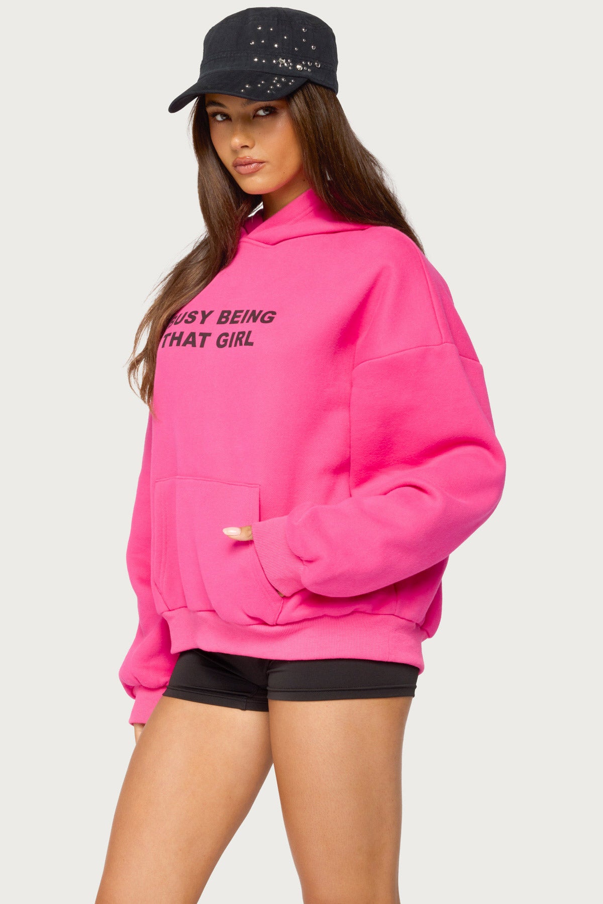 Busy Girl Oversized Hoodie - Image 6
