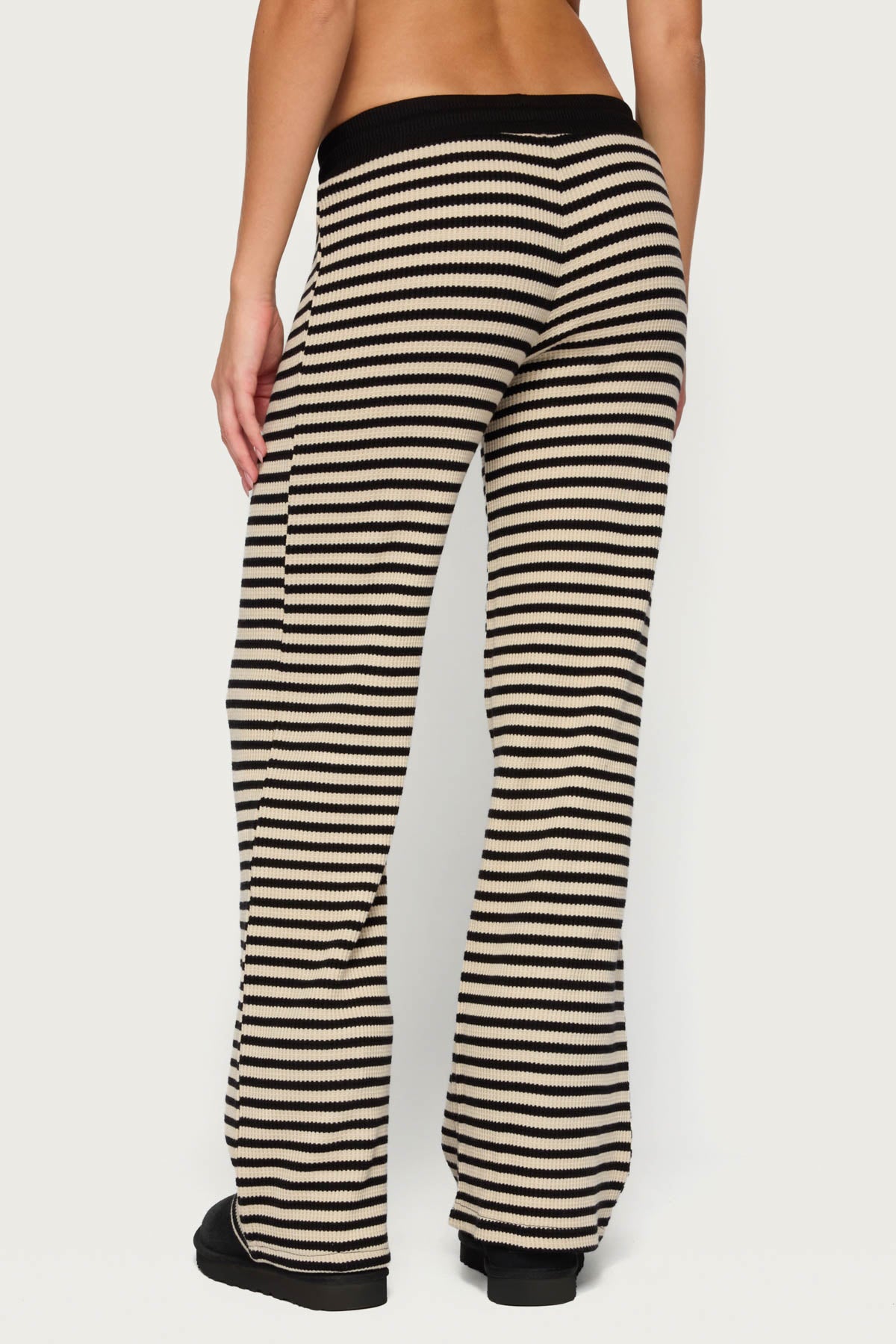 Helene Straight Leg Waffle Pants - Image 5