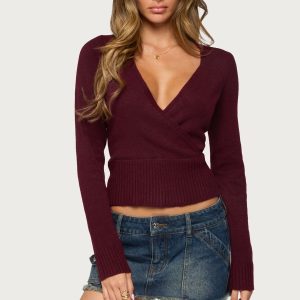 Dezi Long Sleeve Knit Top