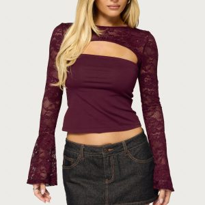 Allay Lacey Cut Out Top