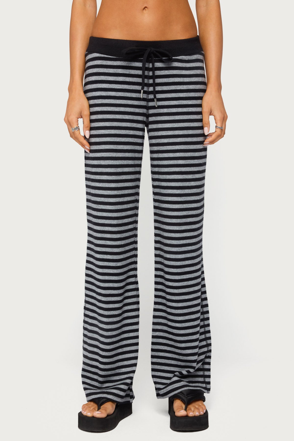 Tarla Striped Knit Pants - Image 2