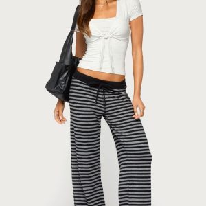 Tarla Striped Knit Pants